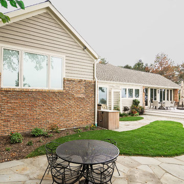 Split-Level Lakeside Remodel for Relaxation and Rental