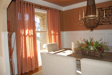 Inspiration for a shabby-chic style living room remodel in Other