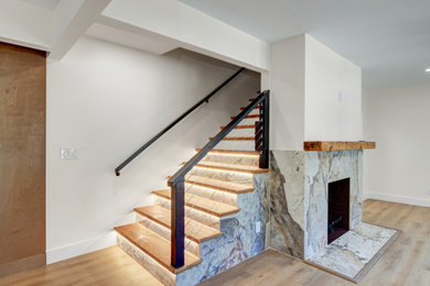 Example of a staircase design in Atlanta