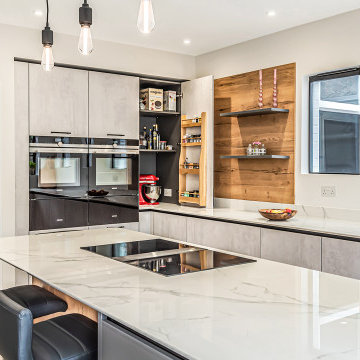 Modern & Durable Industrial Family Kitchen, Windsor