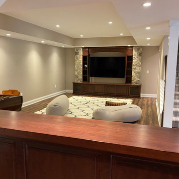 Irish Bar, Theater area and Exercise Room in Glen Mills, PA