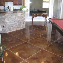 stained concrete