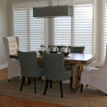 Open Concept Living Dining Area