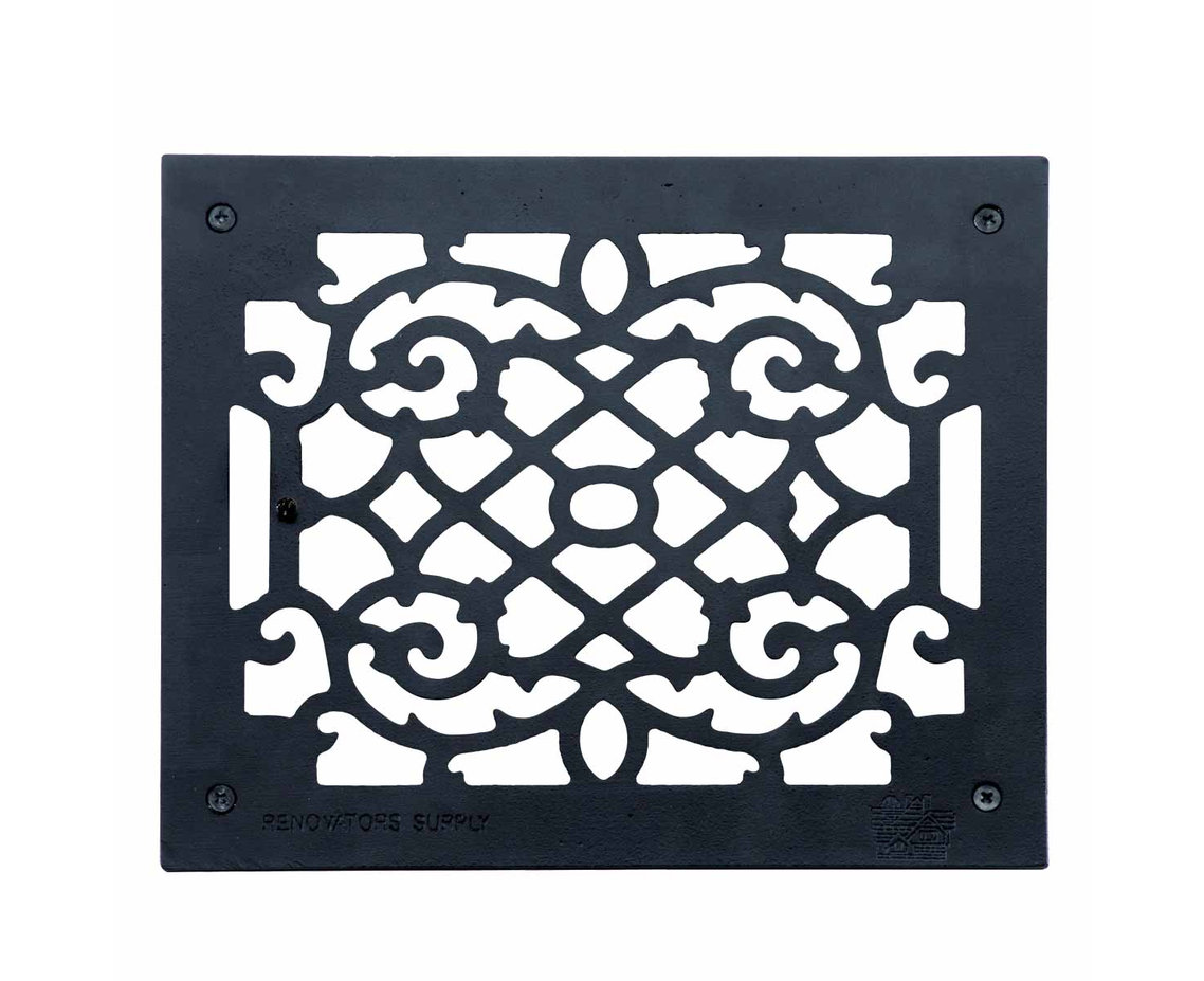 Heat Register Floor Vent Grate Cast Aluminum 9.5