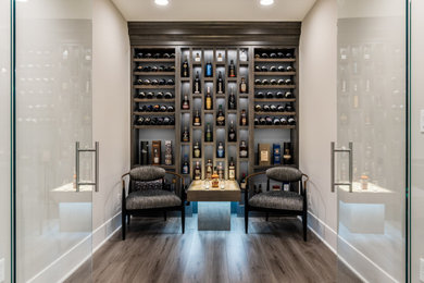 Transitional wine cellar photo in Columbus