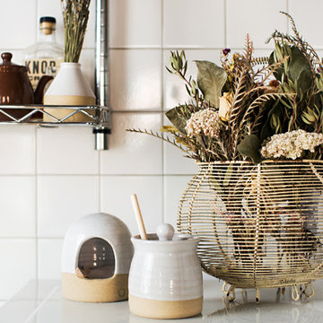 My Houzz: Sweet Vintage Touches in an 1865 Cincinnati Brick Loft