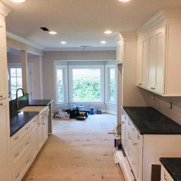 Mount pleasant wall removal and kitchen