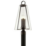 Troy Lighting - Troy Lighting P7405 Adamson - Three Light Post Mount - May use any type of bulb, as long as it does not eAdamson Three Light  French Iron Clear Gl *UL: Suitable for wet locations Energy Star Qualified: n/a ADA Certified: n/a  *Number of Lights: Lamp: 3-*Wattage:60w E12 Candelabra Base bulb(s) *Bulb Included:No *Bulb Type:E12 Candelabra Base *Finish Type:French Iron