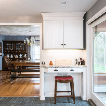 Elegant White Kitchen Remodel
