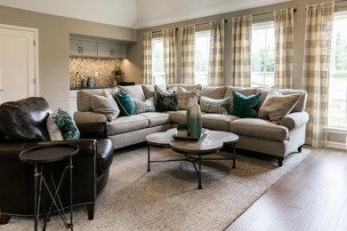 Transitional home design photo in Other