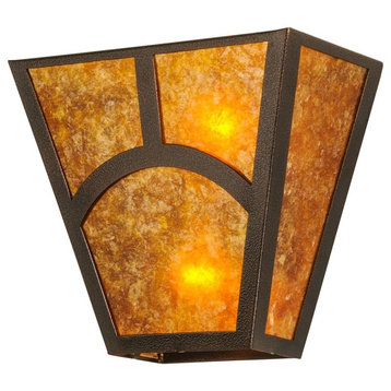 13W Mission Hill Top Wall Sconce