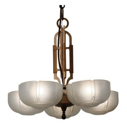Antique Art Deco Lighting - Chandeliers