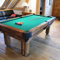Rustic Wilderness Billiard Pool Tables - Game Tables