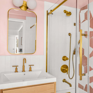 East Village Bathroom Renovation – Bold Modern Accent