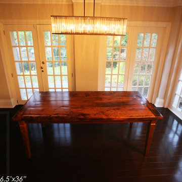 Reclaimed Wood Harvest Tables