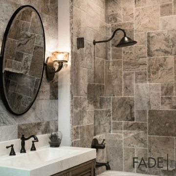 Travertine > Silver Cross Cut