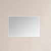 Mattox Mirror, White, 48"w X 32"h X 1"d