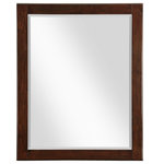 Meridian Furniture - Maxine Mirror, Dark Cherry Finish - Outfit your space with this Maxine mirror, part of the Maxine collection of contemporary bedroom furniture. This lovely chest features a dark cherry finish over birch veneer construction for durability, strength, and resilience. Pair this item with other bedroom essentials in the same collection for a beautiful look in your room, whether hung above a headboard or elsewhere in your space.