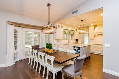 Elegant kitchen photo in Phoenix