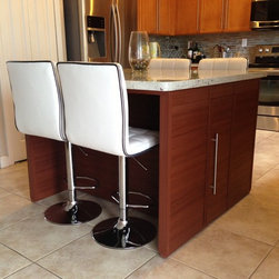 Slatted Kitchen Island - Kitchen Islands And Kitchen Carts