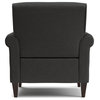 Janet Arm Chair, Charcoal