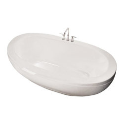 Romance White Acrylic Freestanding Soaker Tub - Products