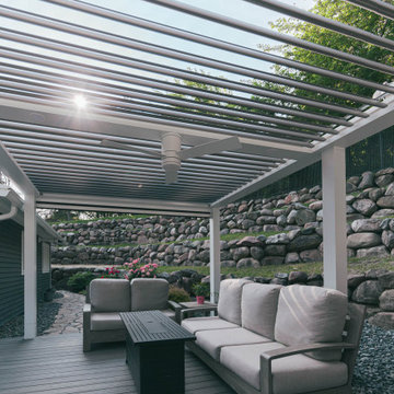 Good Residence - Plymouth, MI: StruXure Louvered Pergola & MagnaTrack Screens