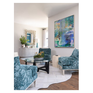 ENTRY - Rétro - Entrée - Dallas - par Dona Rosene Interiors