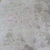 10x14'2 Handmade Beige Modern Abstract Fine Oriental Rug With Silk