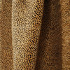 Siamese 2495 Black Tan Leopard Animal Print Fabric, Sample