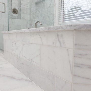ELEGANT MARBLE MASTER BATHROOM