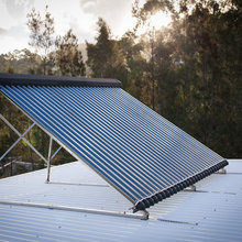 Solar hot water tubes