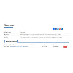 thermitase - Products