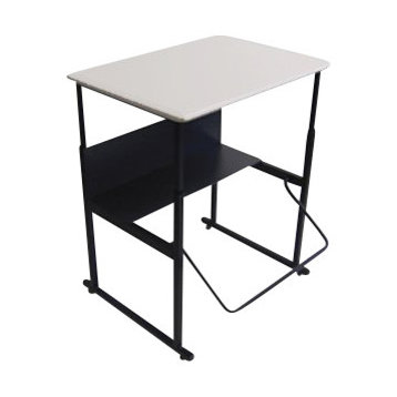 Safco AlphaBetter 24" x 36" Student Desk in Gray