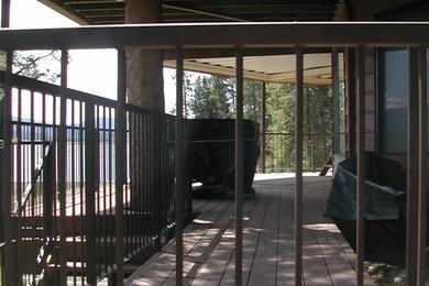 Example of a classic deck design in Denver