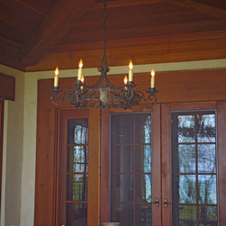 Outdoor Living Space Chandelier Lighting - Chandeliers