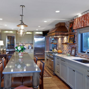 Kitchen Brick Back Splash/Accent Wall