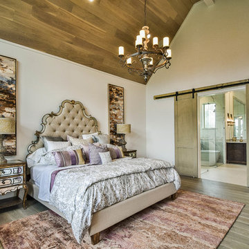 Arlington, TX Transitional Home-Wire Brushed Loano White Oak