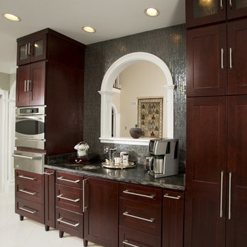 Contemporary, Gourmet Kitchen in Mount Vernon is a Cook's Dream by Michael Nash