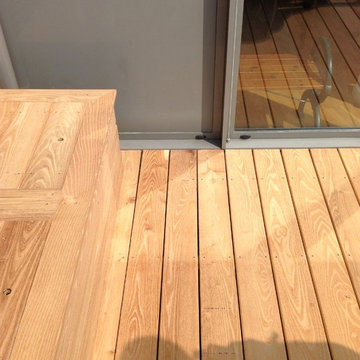 Terrasse en Robinier ( Faux Acacias)