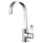 Isenberg - Isenberg 145.1500 - Single Hole Bathroom Faucet, With Swivel Spout - **Please refer to Detail Product Dimensions sheet for product dimensions**