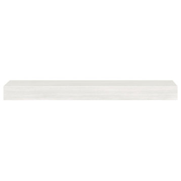 Zachary Non-combustible 48" Shelf Whitewash Finish