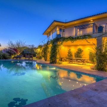 Mediterranean Villa - Cave Creek, Arizona - Night pictures