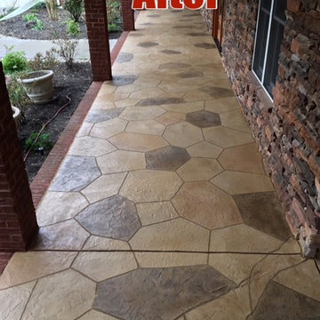 Flagstone porch 3/29