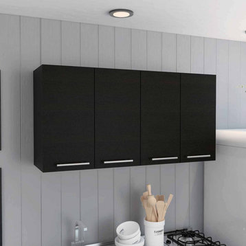 Sitka Wall Cabinet, Black Wengue