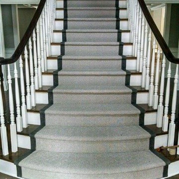 Carpet Runners on Wood Stairs
