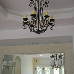 Hand Made Iron Chandelier - Chandeliers