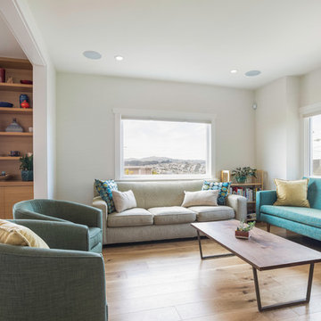 2 Floors to 3—A Space for Parents, Growing Boys and a Baby Girl