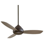 Minka Aire - Minka Aire Concept I Led 52"  Ceiling Fan F517L-ORB - 52" Ceiling Fan from Concept. I Led 52" collection in Oil Rubbed Bronze finish. Number of Bulbs 1. Max Wattage 14.00. No bulbs included. 52" 3-Blade LED Ceiling Fan in Oil Rubbed Bronze Finish with Taupe Blades with White Opal Glass No UL Availability at this time.