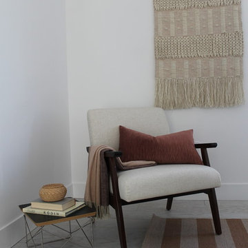Macrame Wall Hanging in Blush Tones